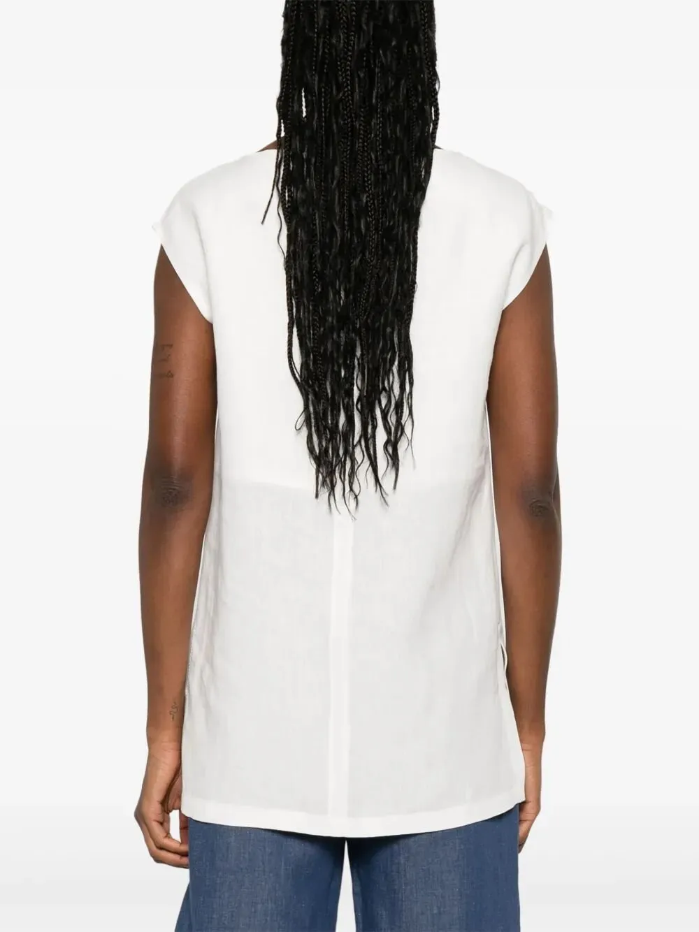 Max Mara Sleeveless Tunic Top