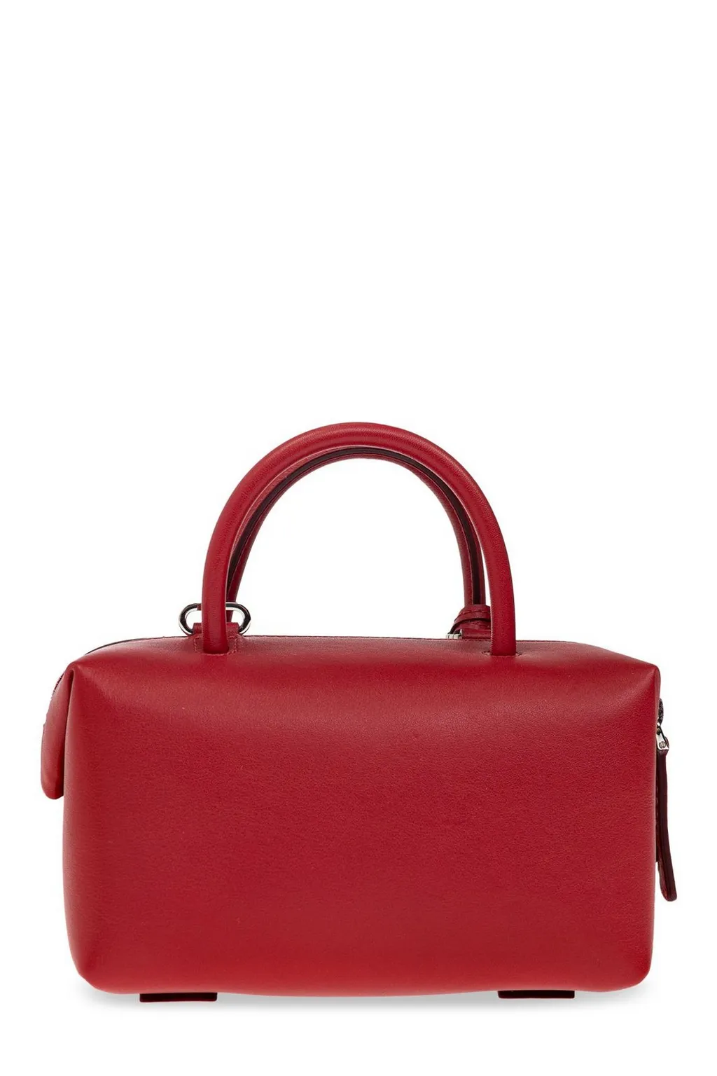 Max Mara Logo Stamp Zip-Up Tote Bag