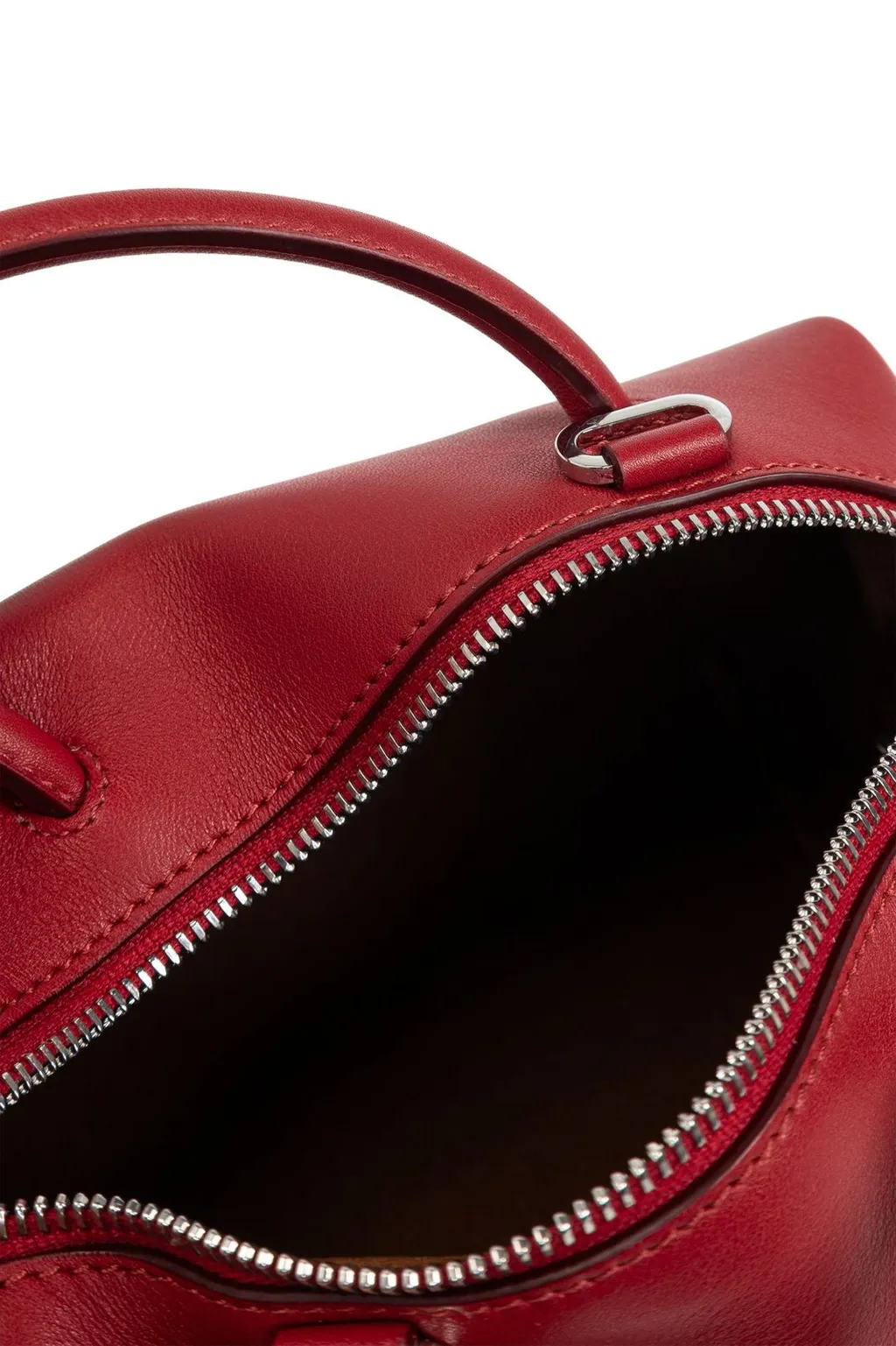 Max Mara Logo Stamp Zip-Up Tote Bag