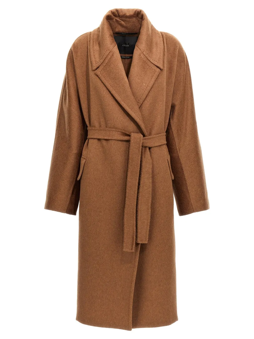 Max Mara Attuale Collared Belted Coat