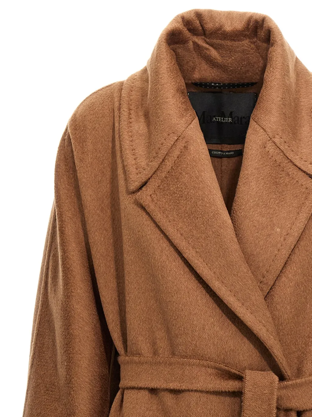 Max Mara Attuale Collared Belted Coat