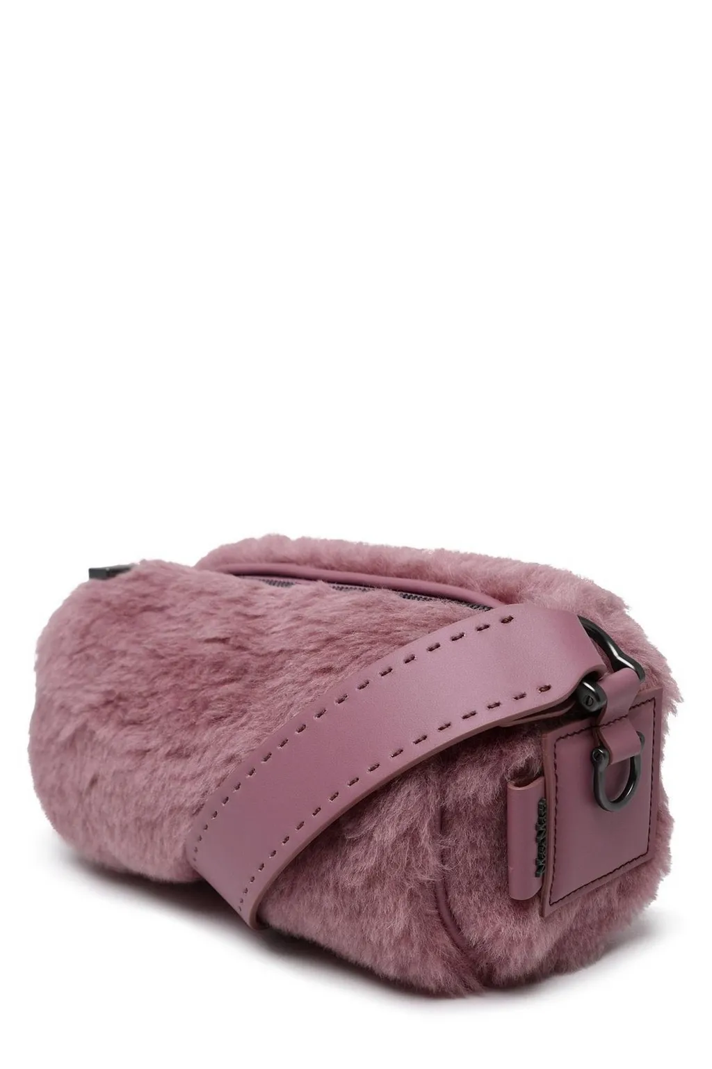 Max Mara Teddy Roll Zip-Up Small Shoulder Bag