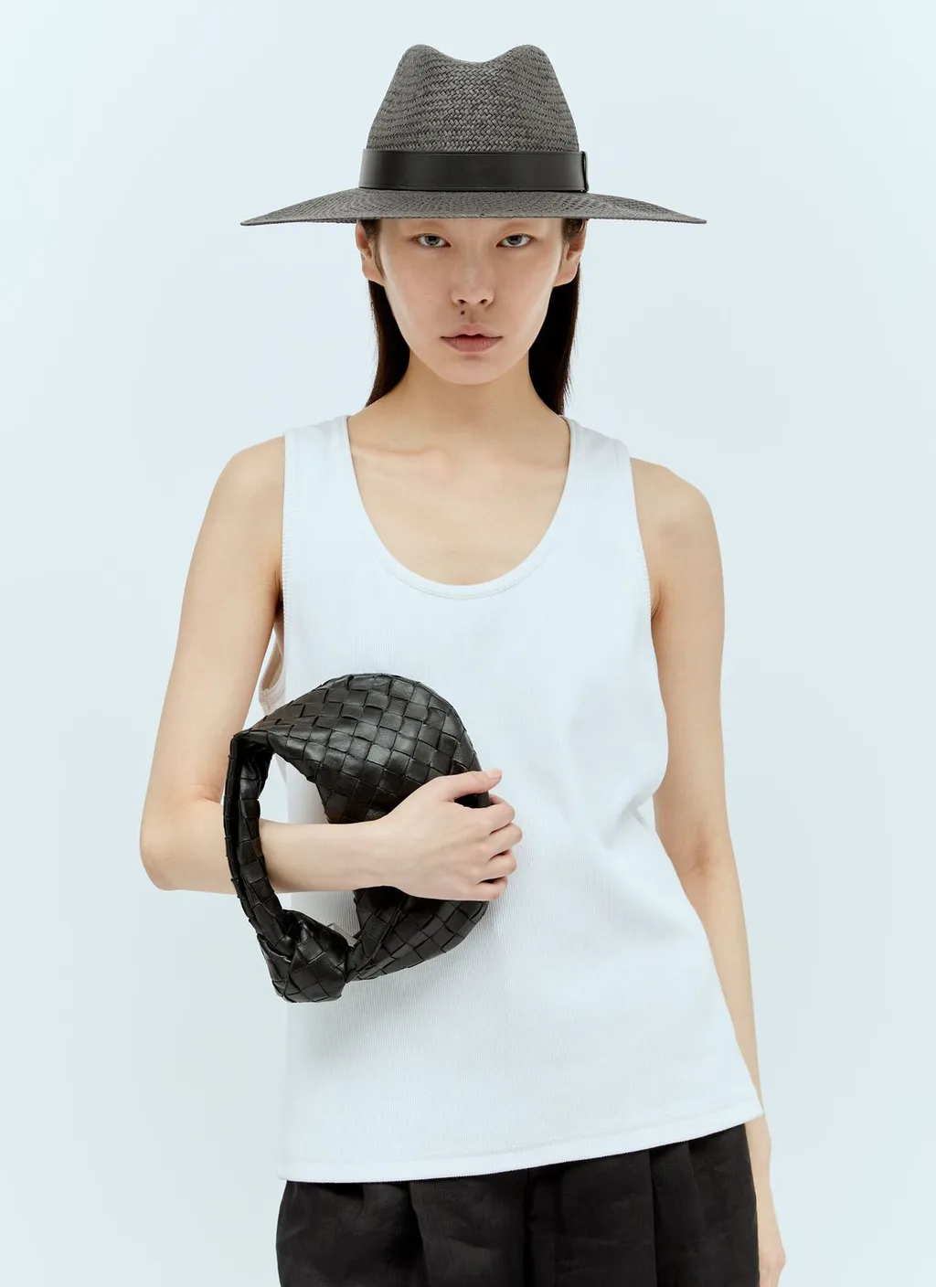 Max Mara Paper Yarn Wide-Brim Hat