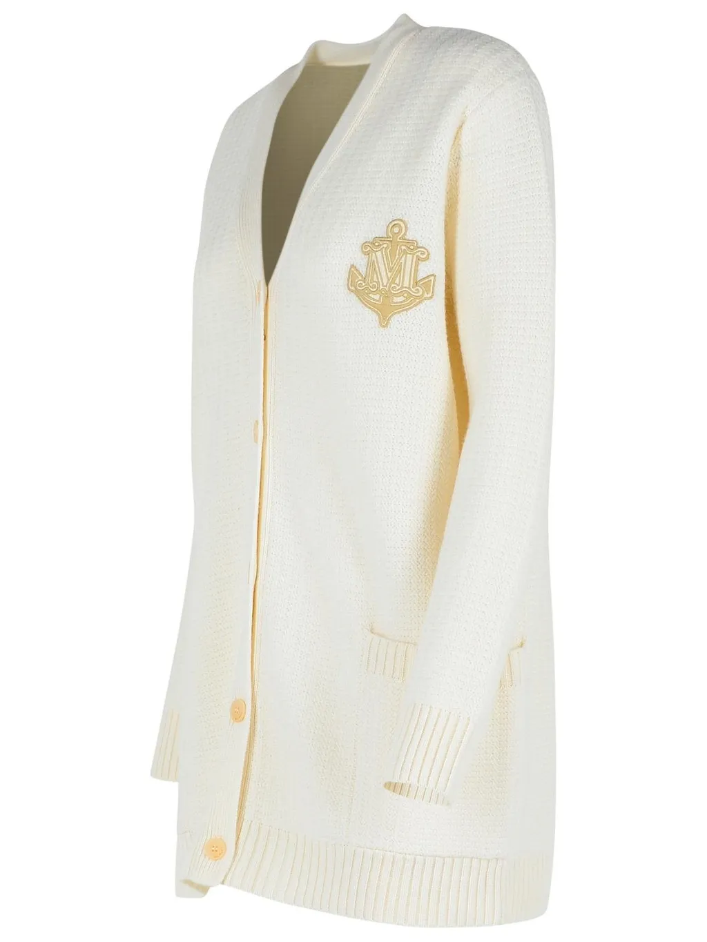 Max Mara Ravello V-Neck Button-Up Cardigan