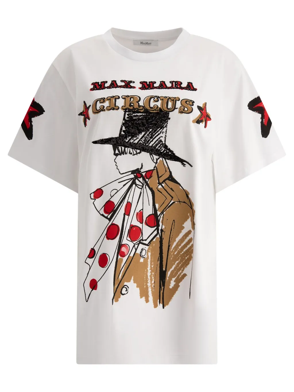 Max Mara Graphic Printed Crewneck T-Shirt
