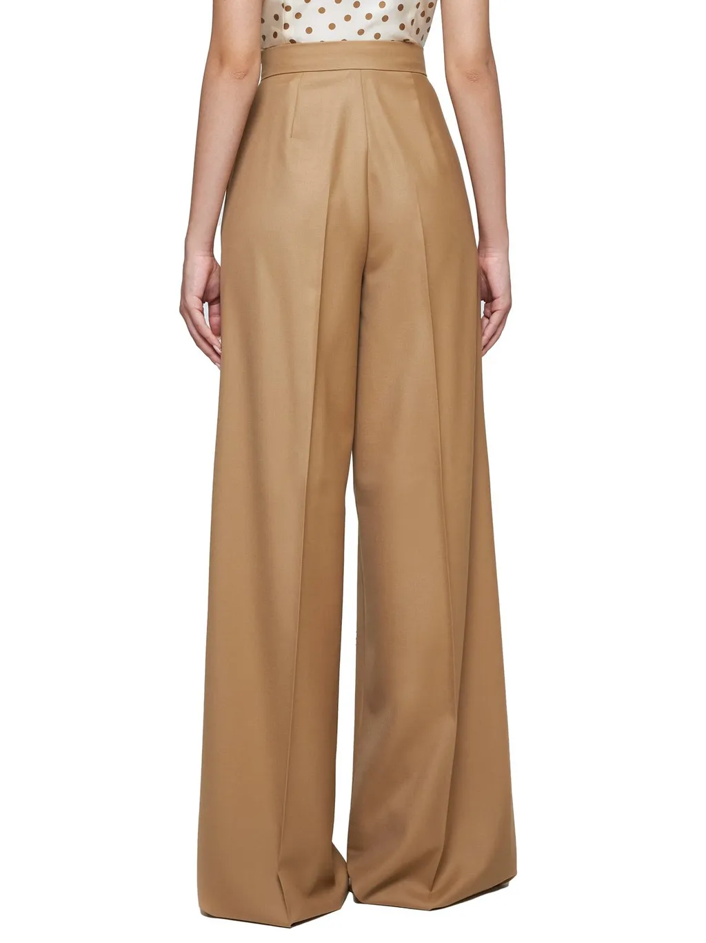 Max Mara Senna Wide Leg Palazzo Pants