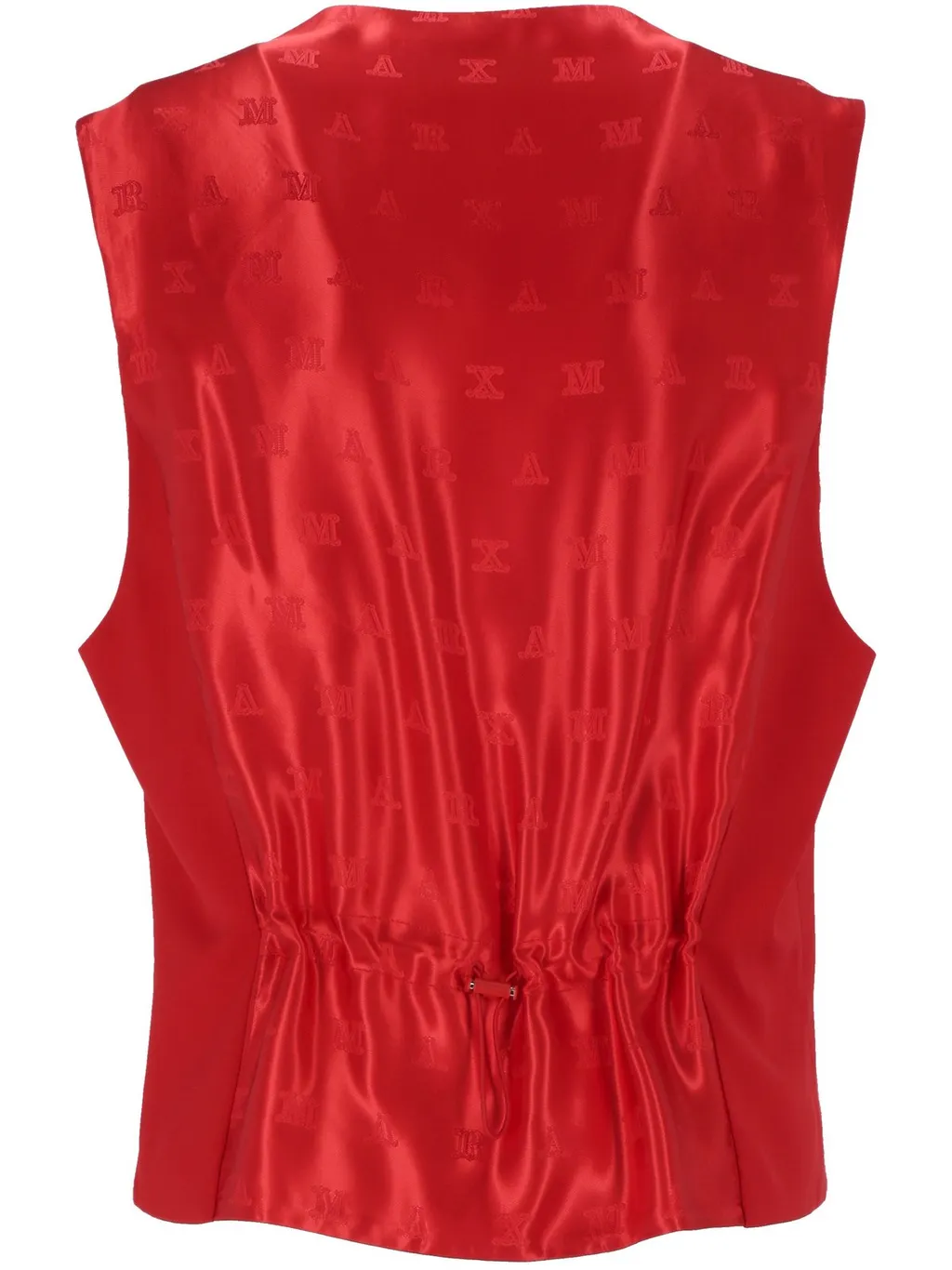 Max Mara Single-Breasted V-Neck Waistcoat