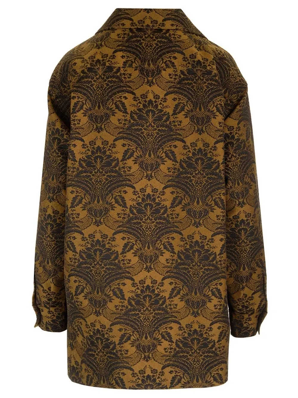 Max Mara Anemone All-Over Patterned V-Neck Top