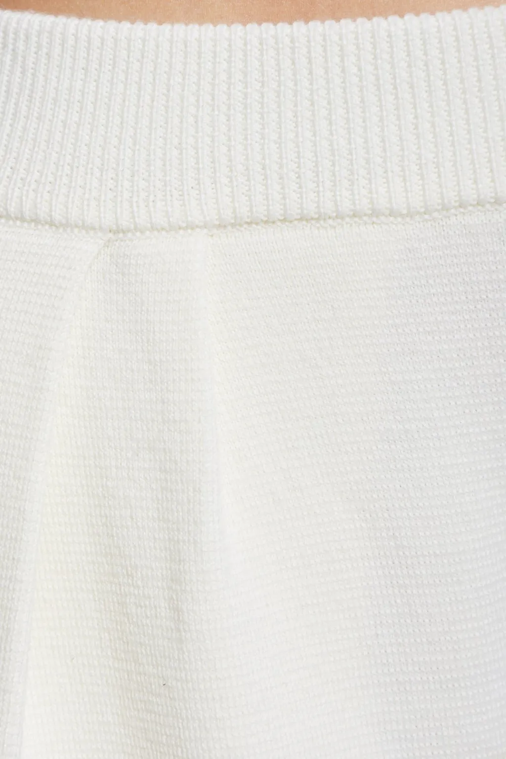 Max Mara Logo Embroidered Wide Leg Pants