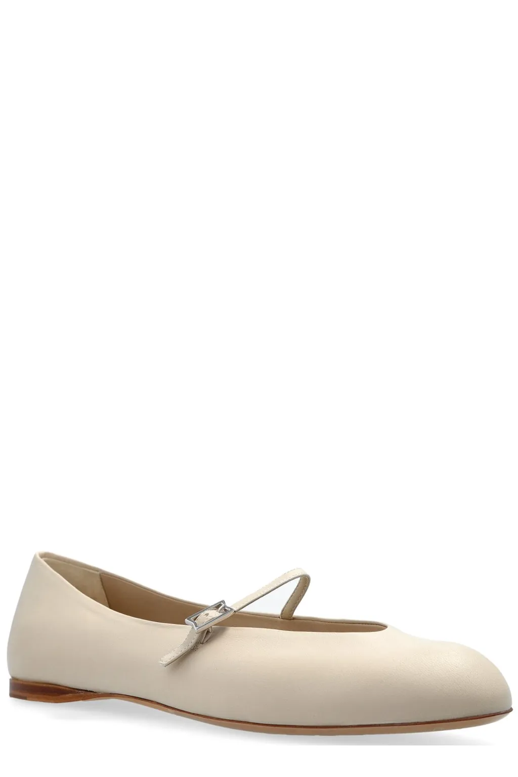 Max Mara Buckle Detailed Slip-On Ballerinas