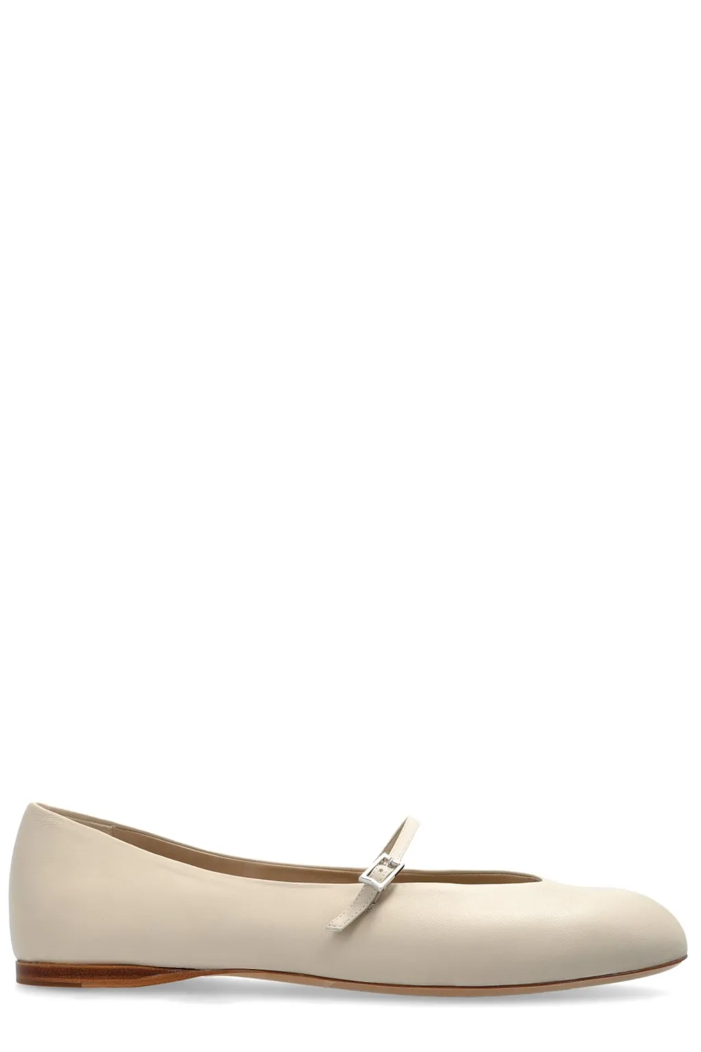 Max Mara Buckle Detailed Slip-On Ballerinas