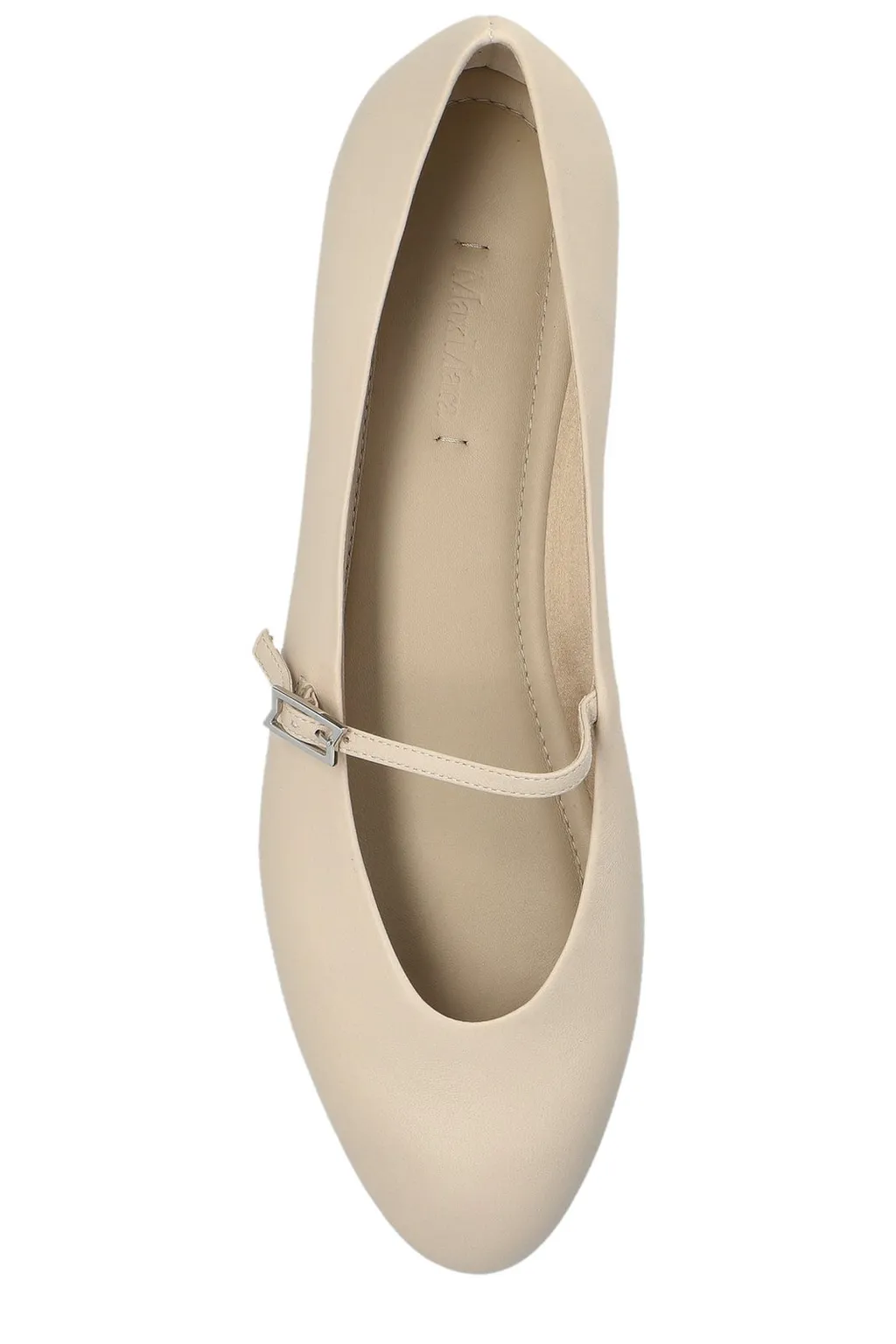 Max Mara Buckle Detailed Slip-On Ballerinas