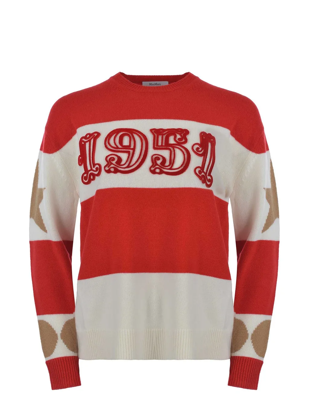 Max Mara Striped Crewneck Jumper