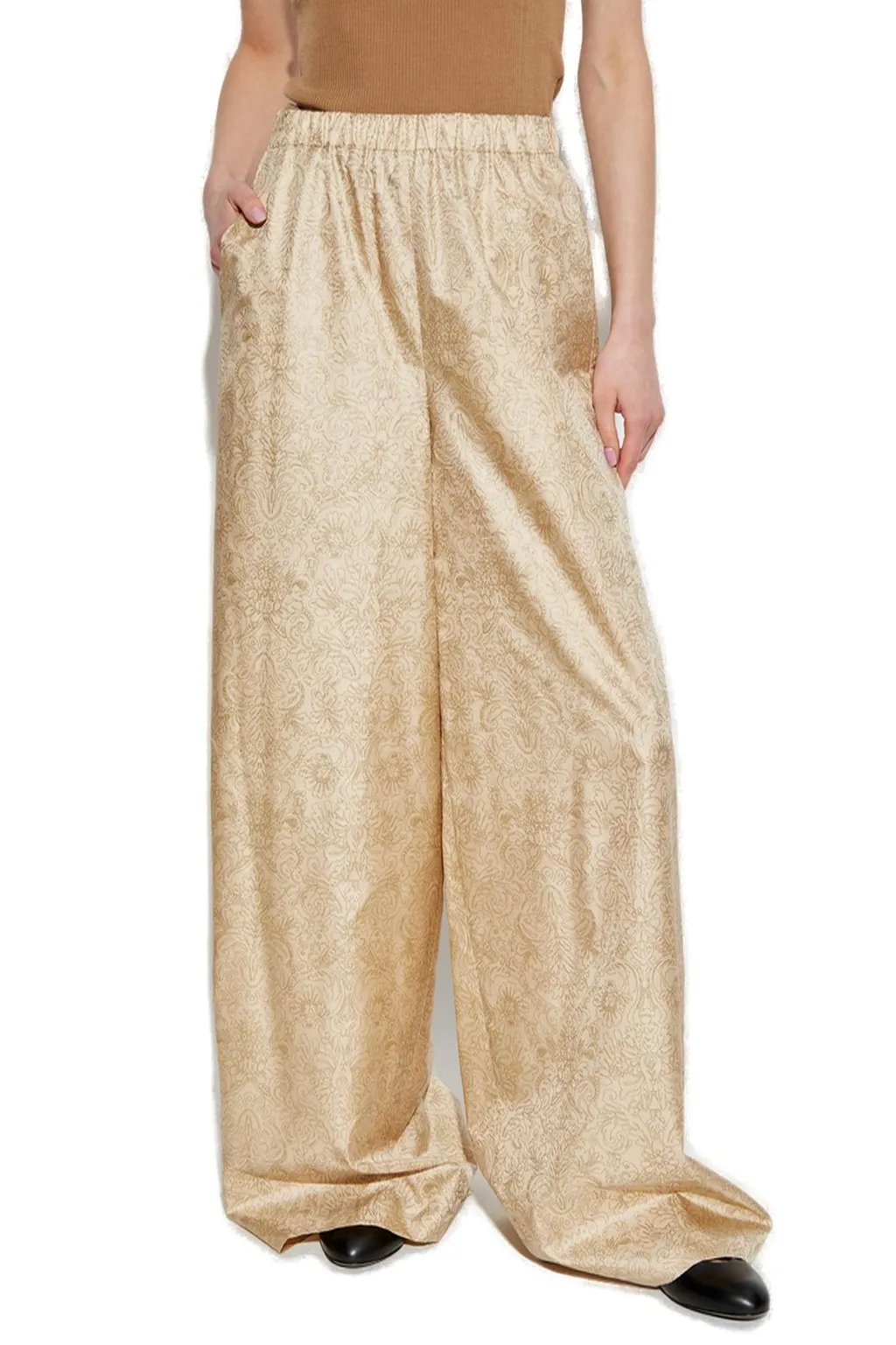 Max Mara Domizia Wide Leg Trousers
