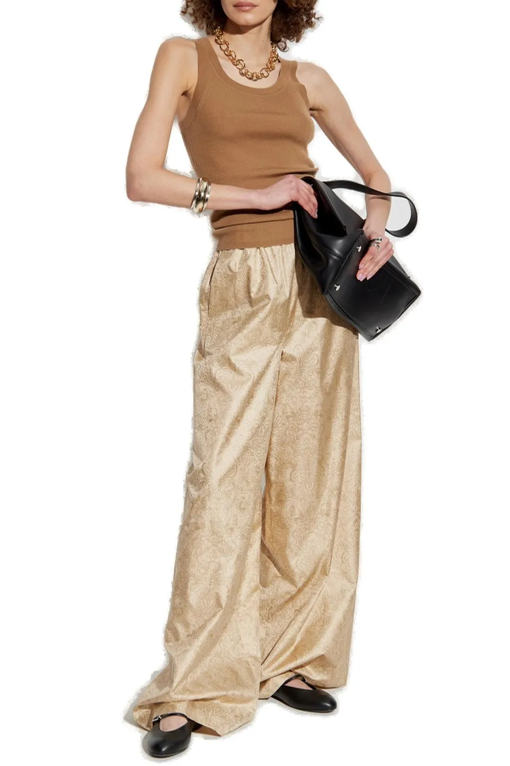 Max Mara Domizia Wide Leg Trousers