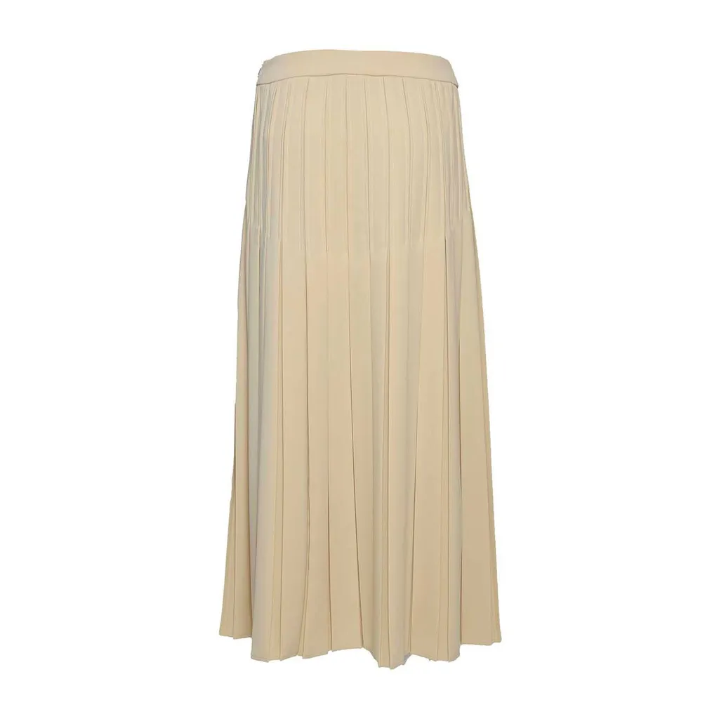 Max Mara Luisa Pleated A-Line Skirt