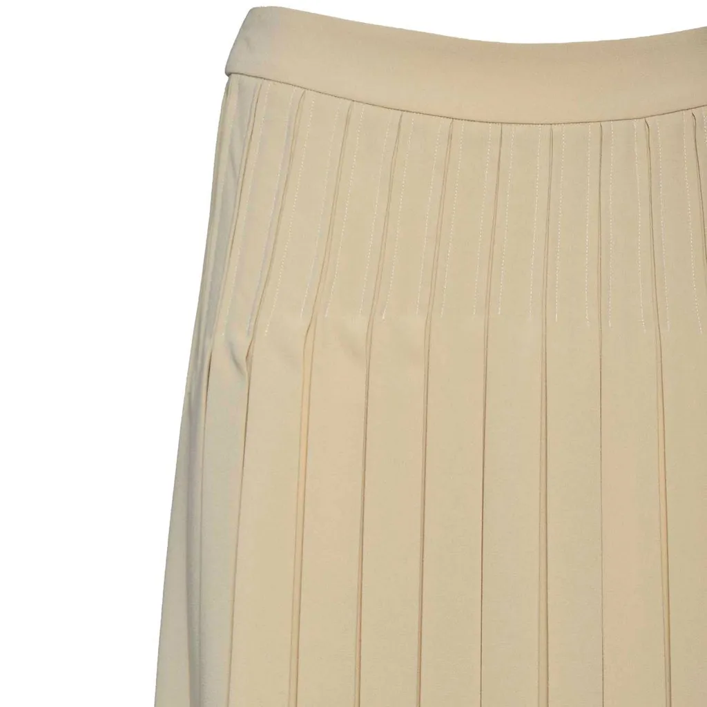 Max Mara Luisa Pleated A-Line Skirt