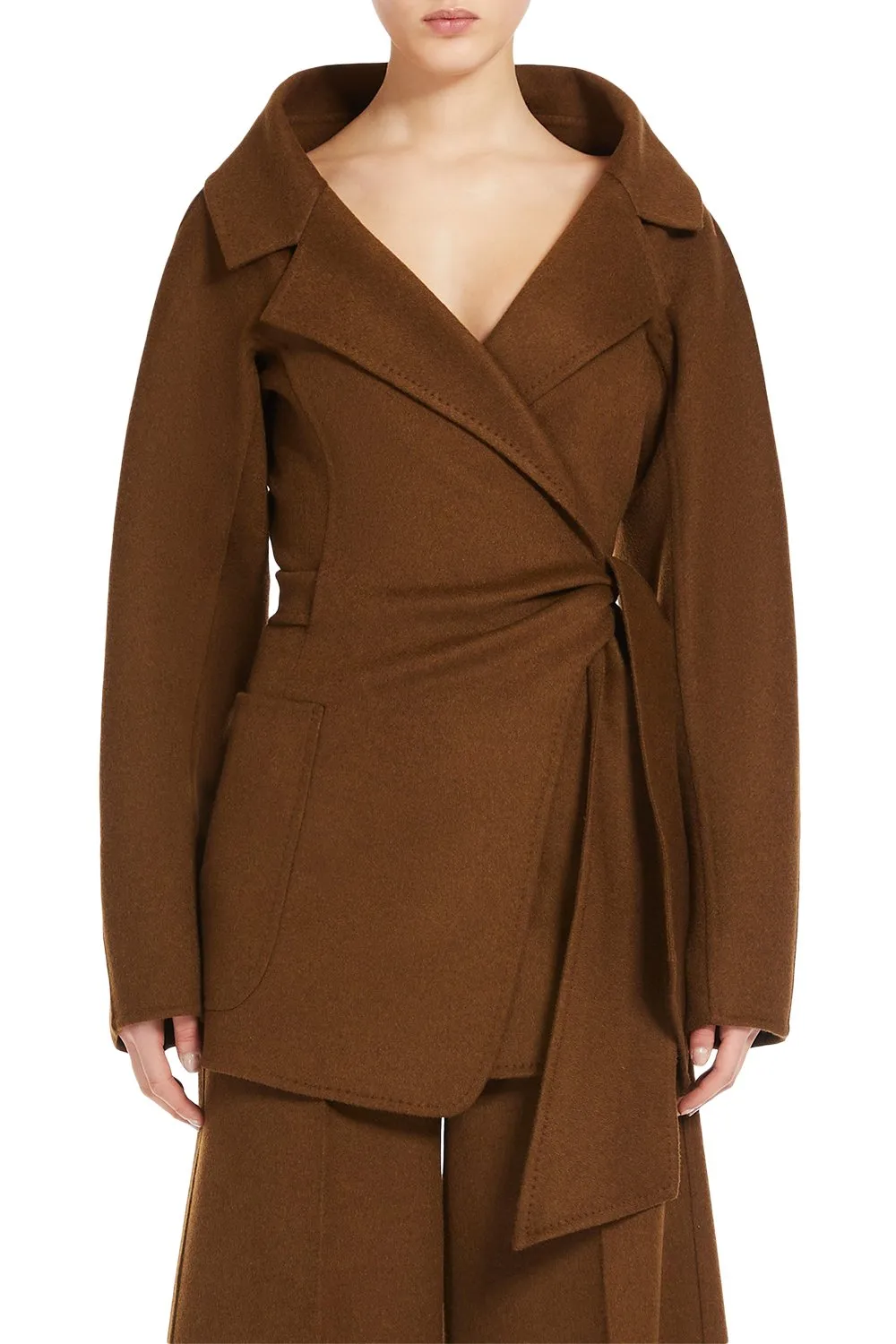 Max Mara Holly Wrap-Over Jacket