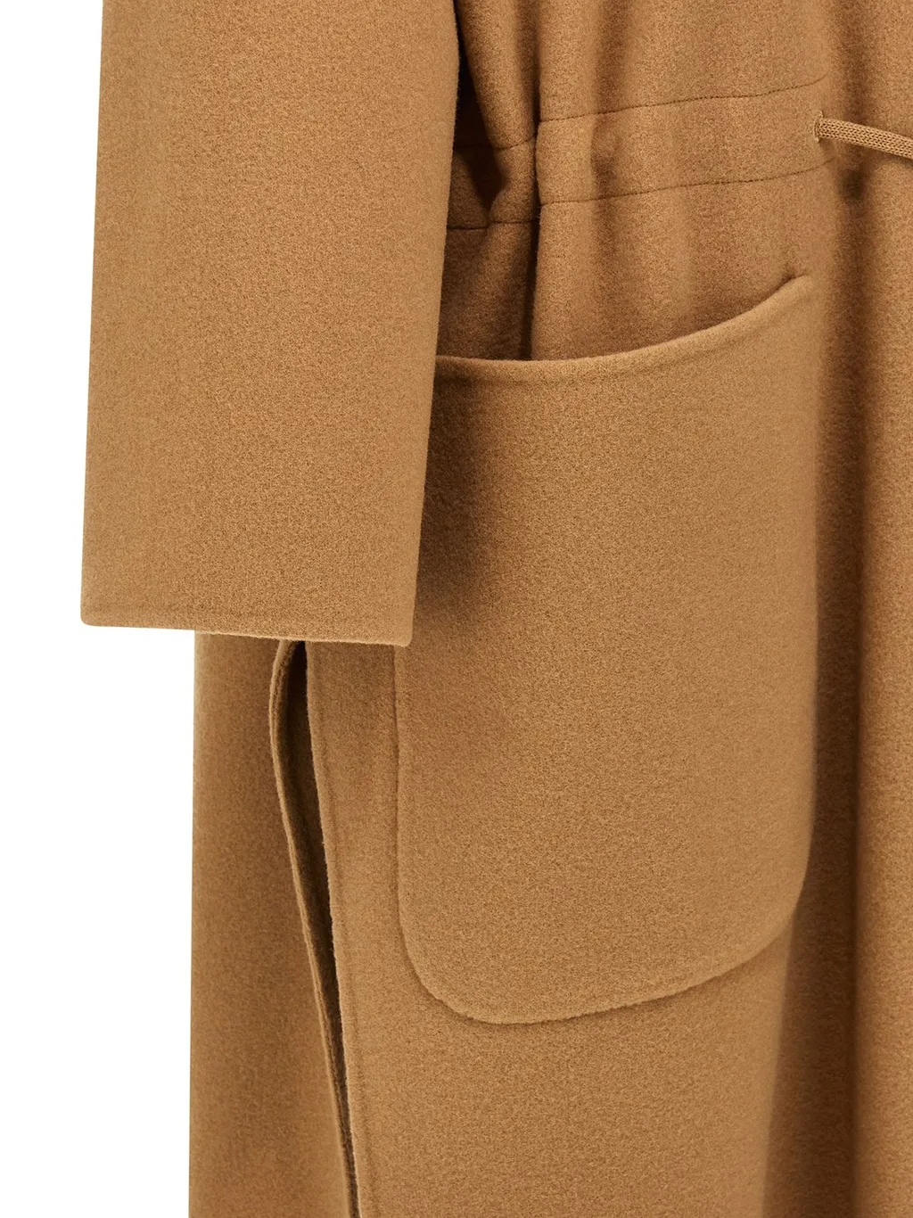 Max Mara Miele Drawstring Coat
