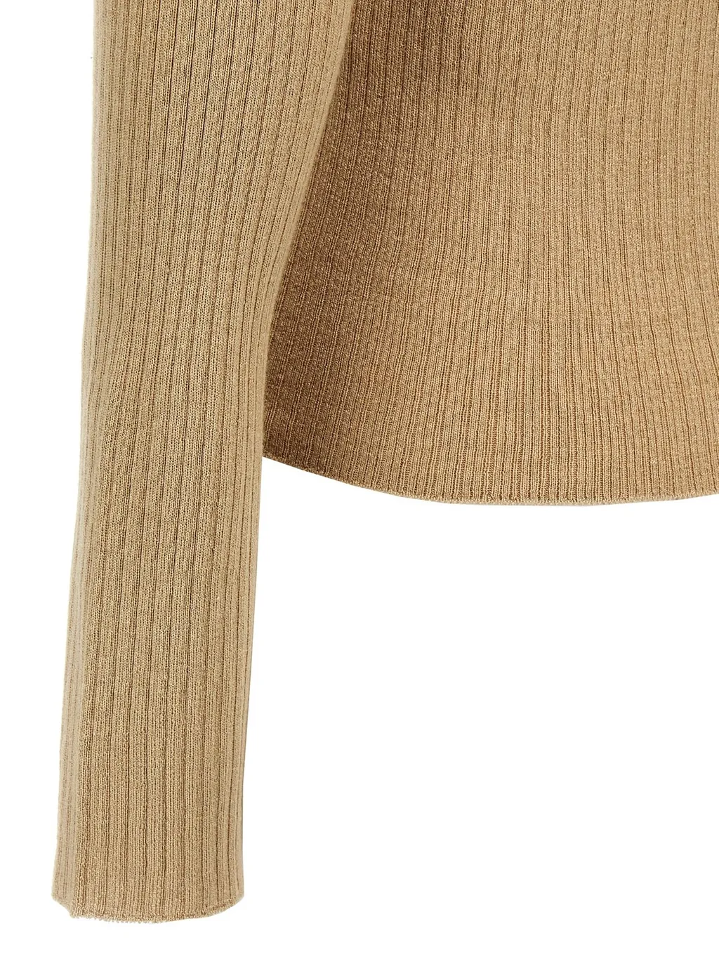 Max Mara Urlo Ribbed Long-Sleeve Sweater