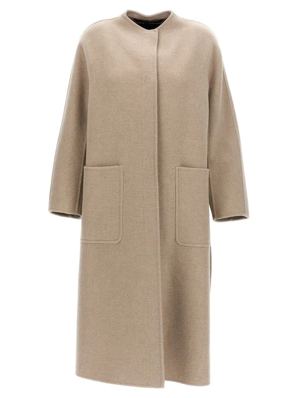 Max Mara Gioiosa Collarless Coat