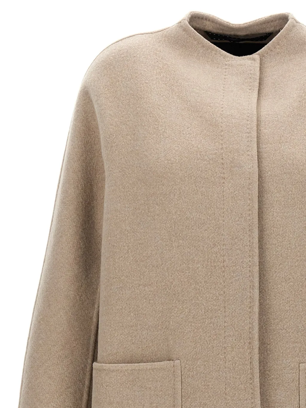 Max Mara Gioiosa Collarless Coat