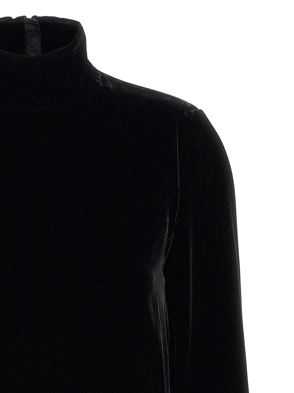 Max Mara Osso Panelled Long-Sleeve Dress