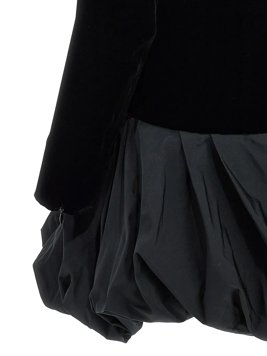 Max Mara Osso Panelled Long-Sleeve Dress