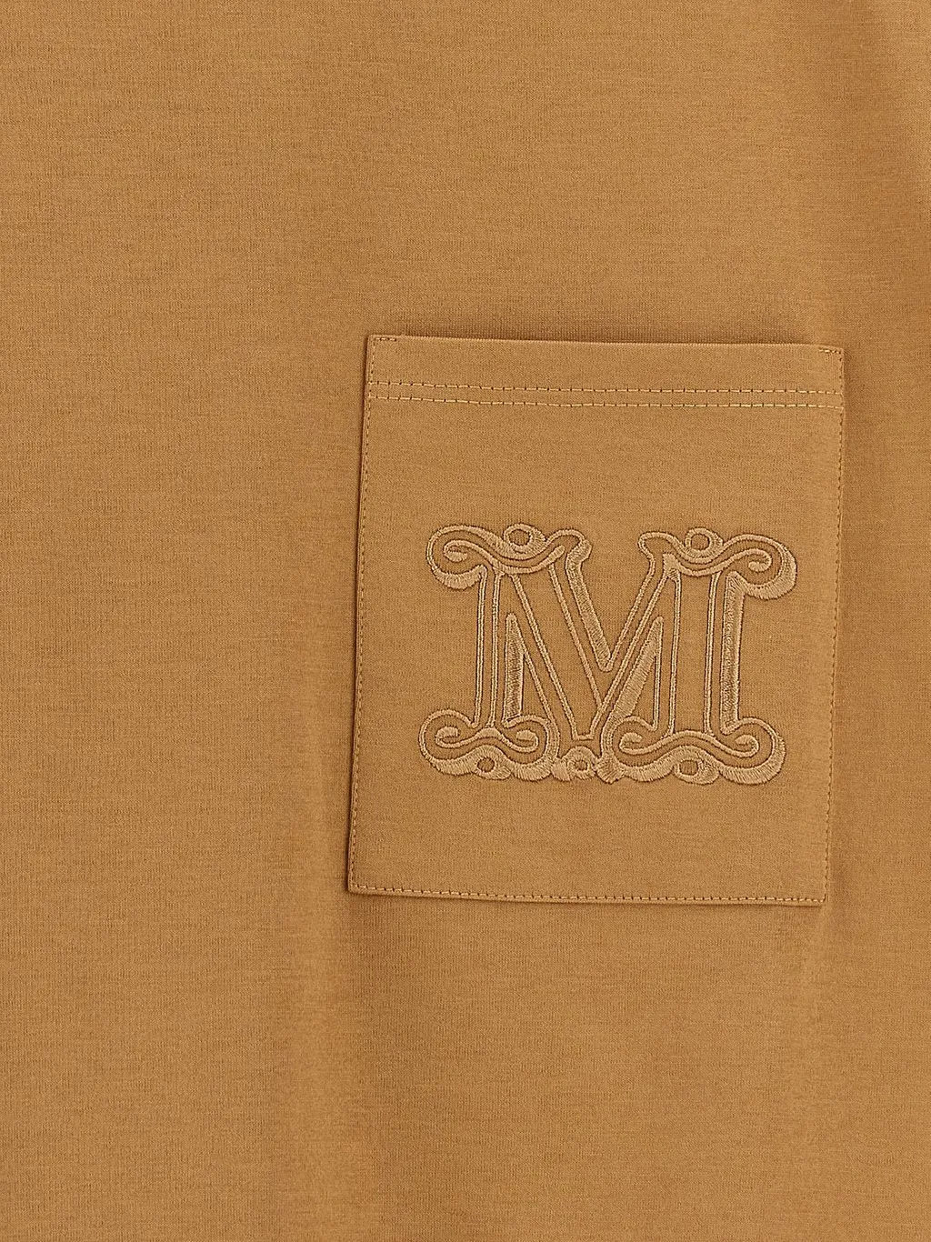 Max Mara Logo Embroidered Crewneck T-Shirt