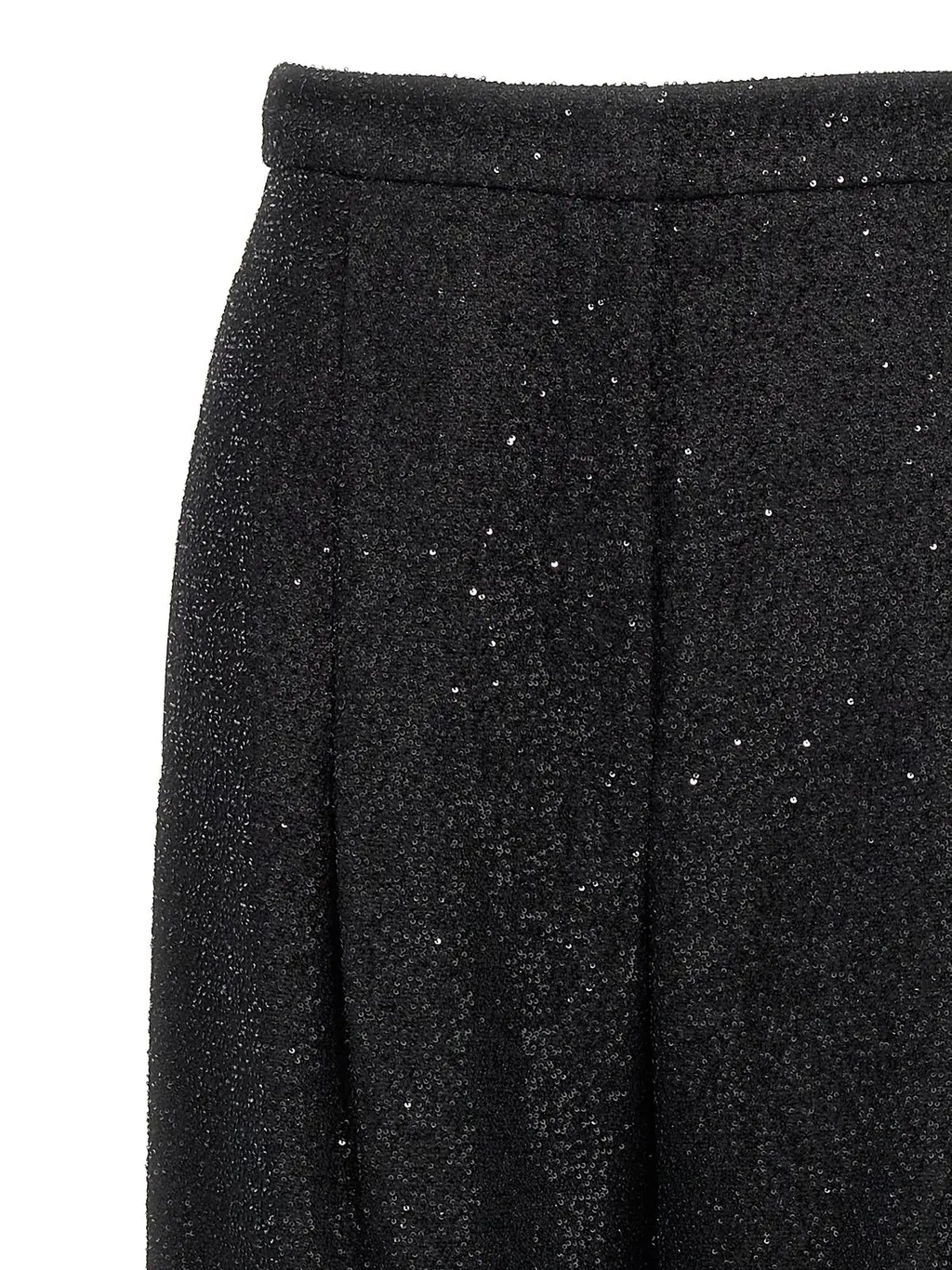 Max Mara Navigli Sequinned Wide-Leg Trousers
