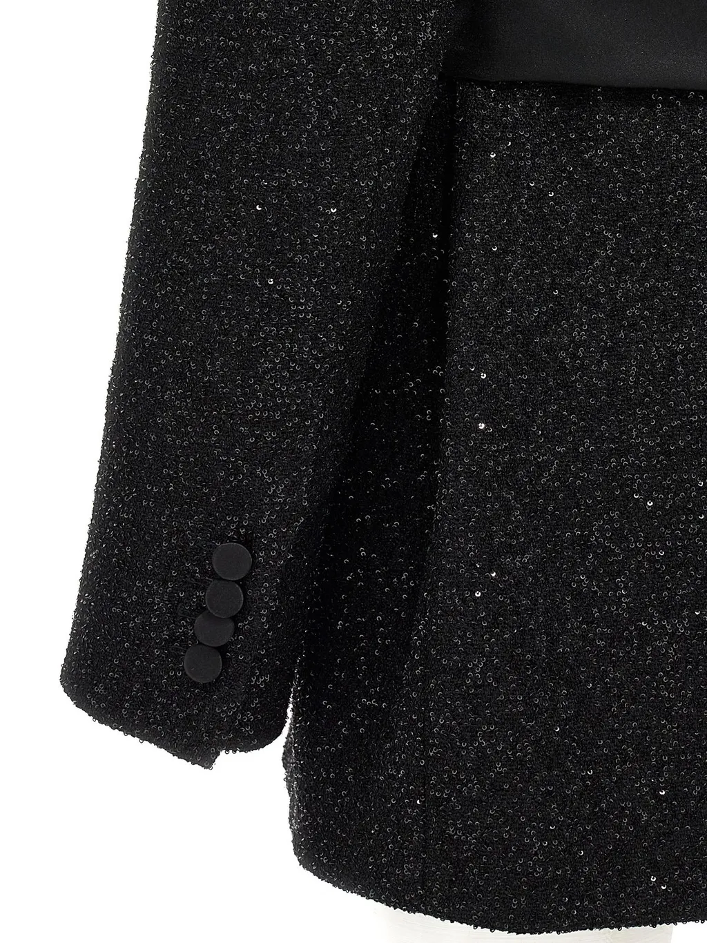 Max Mara Embellished Belted Jacket