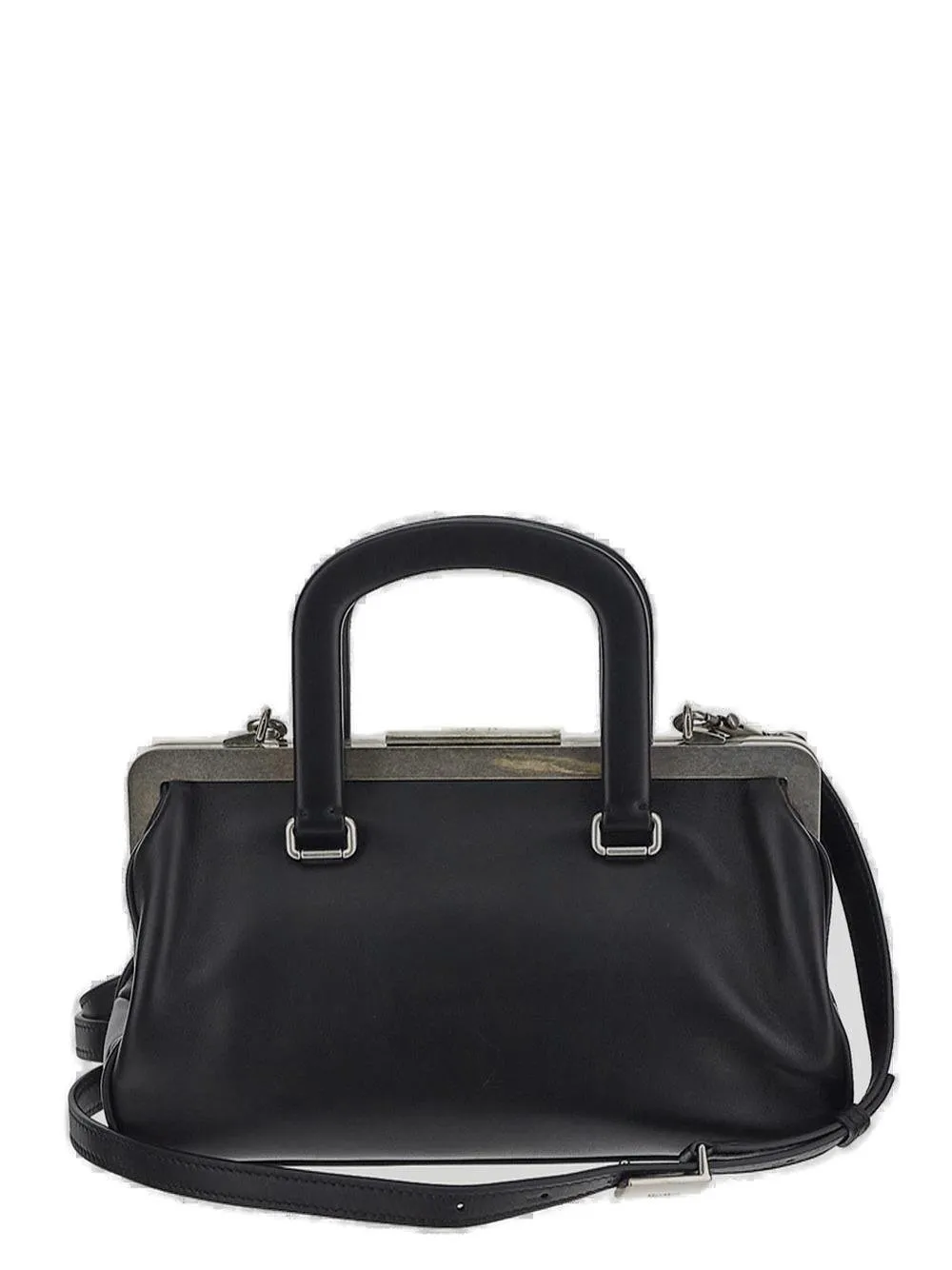 Max Mara Logo Detailed Top Handle Bag