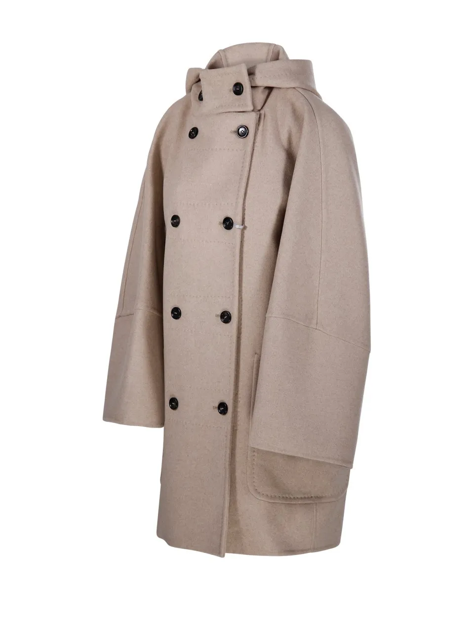 Max Mara Arturo Double-Breasted Straight Hem Coat
