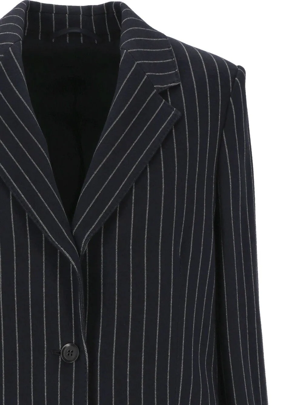 Max Mara Striped Single-Breasted Jaclet