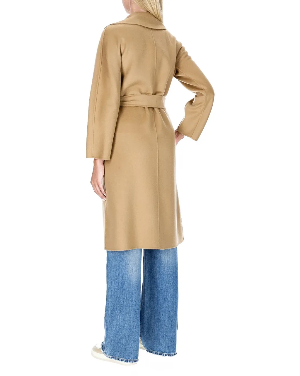 Max Mara Belted Long-Sleeved Coat