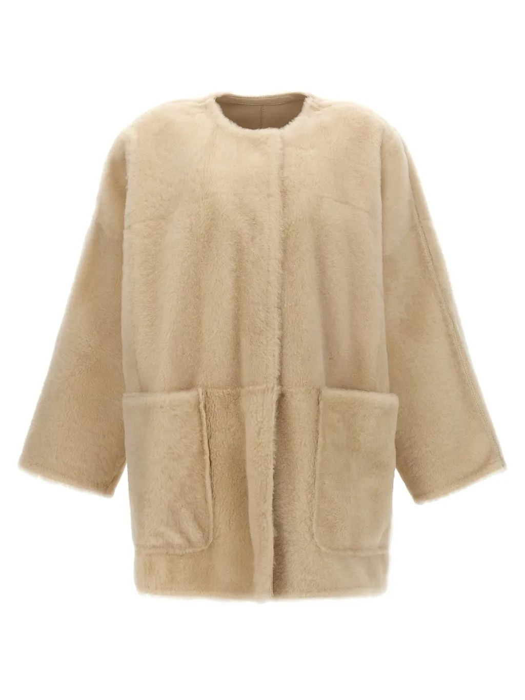 Max Mara Santos Crewneck Reversible Jacket