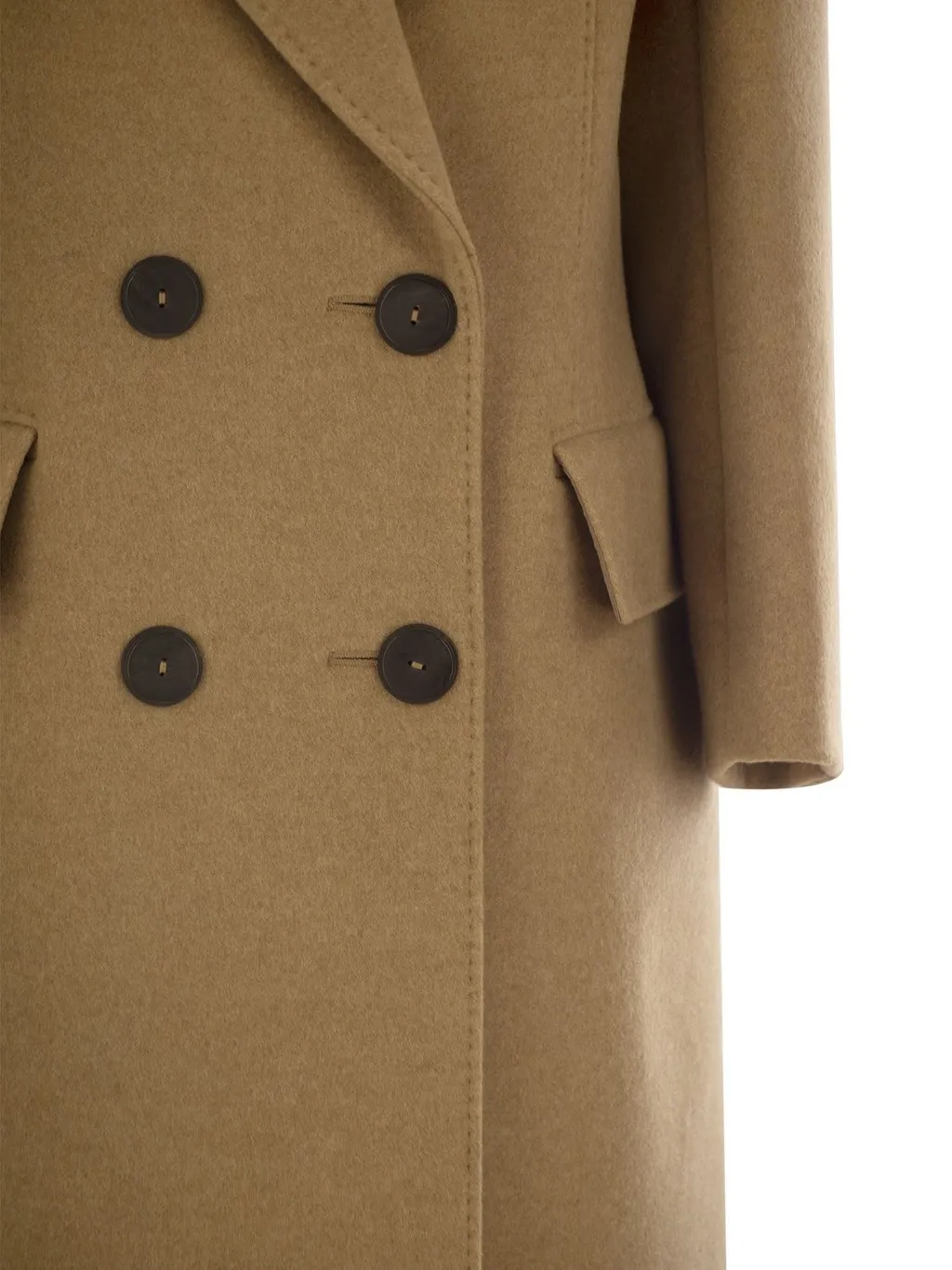 Max Mara Certo Double-Breasted Long-Sleeved Coat
