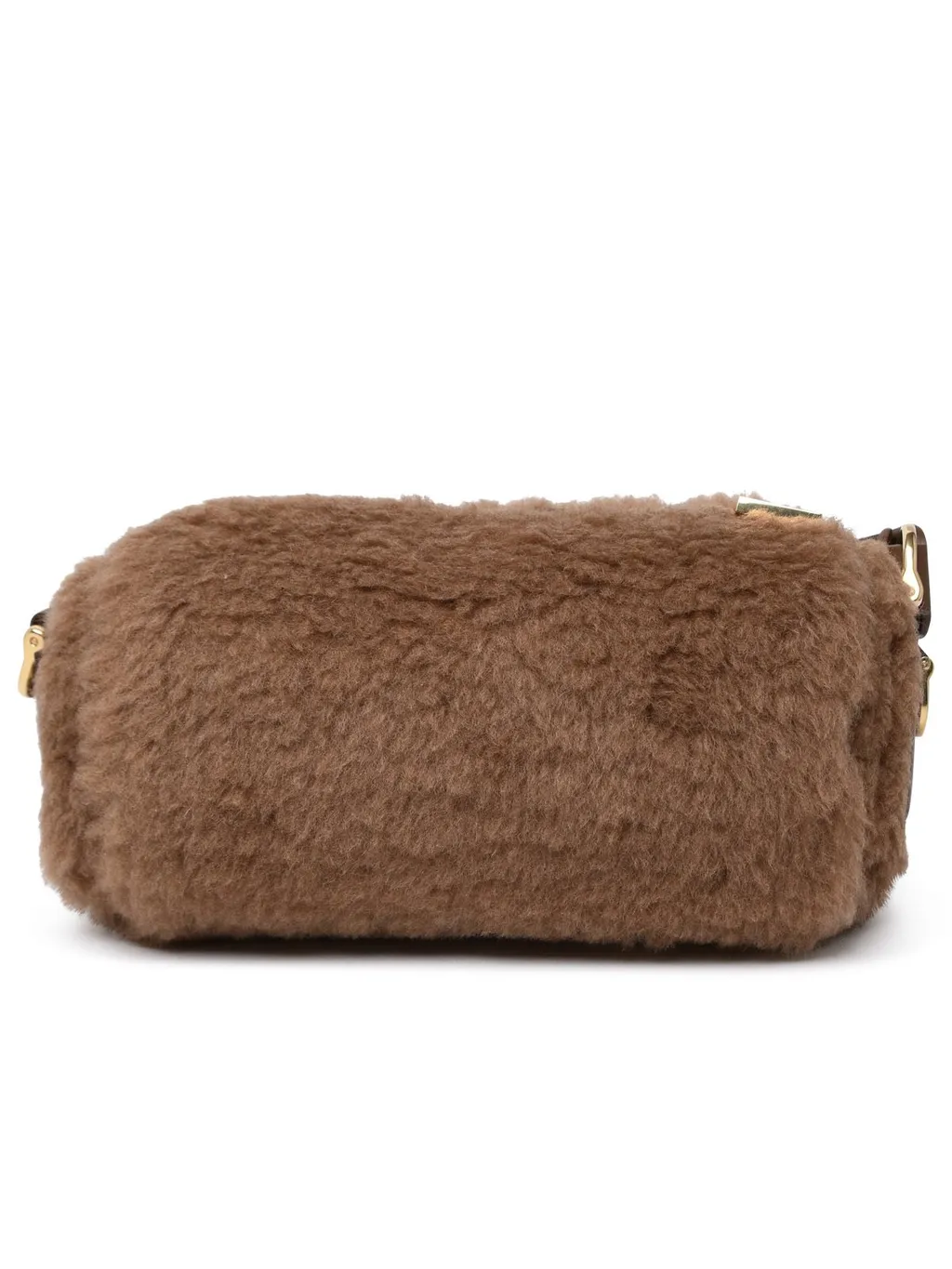 Max Mara Teddy Roll Zip-Up Small Shoulder Bag