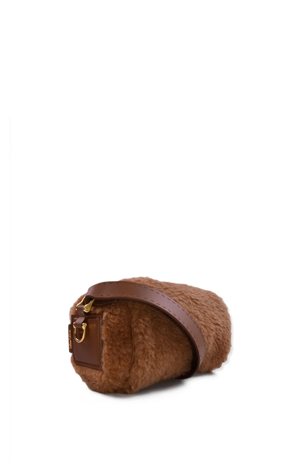 Max Mara Teddy Roll Zip-Up Small Shoulder Bag