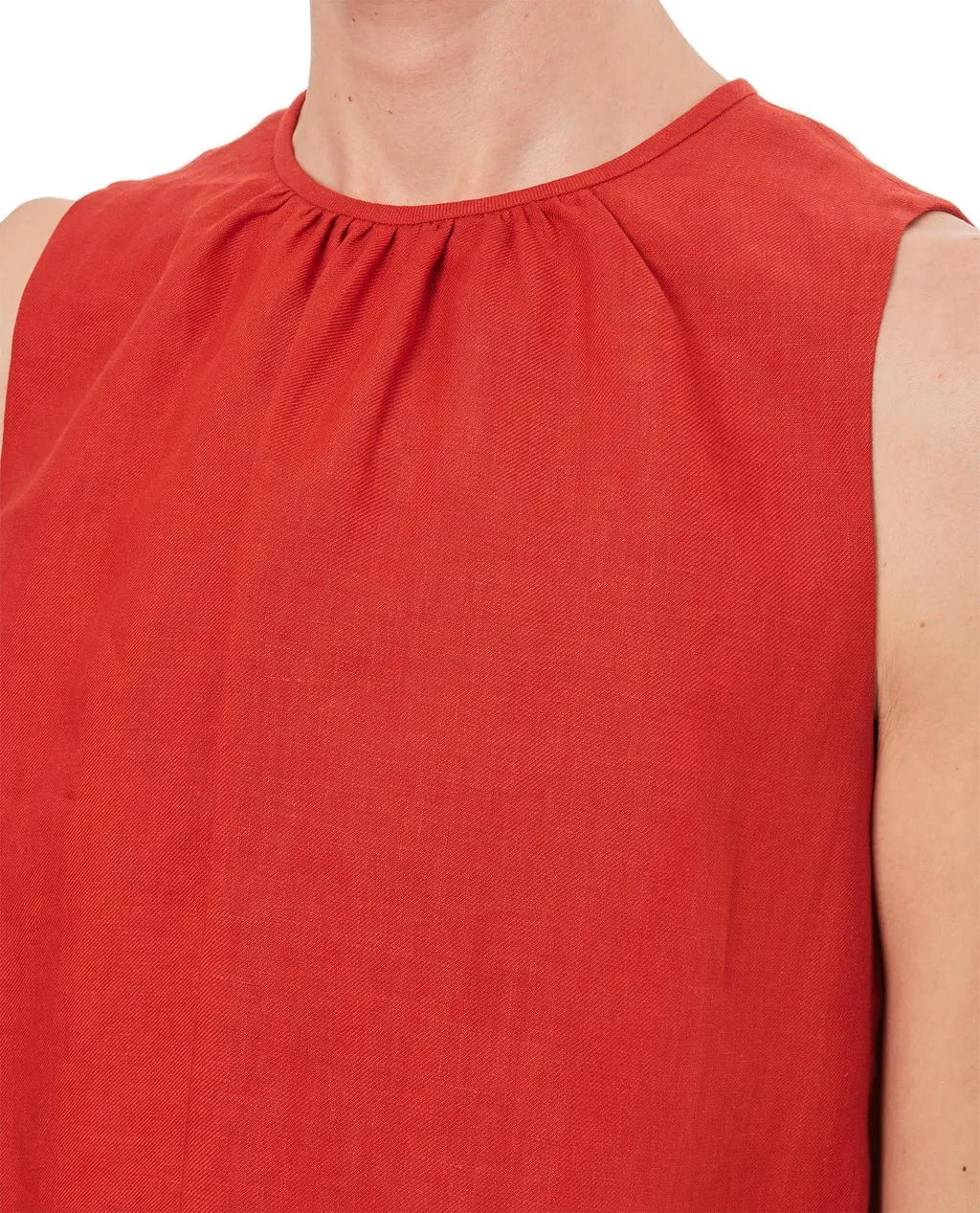 Max Mara Fringed Sleeveless Top