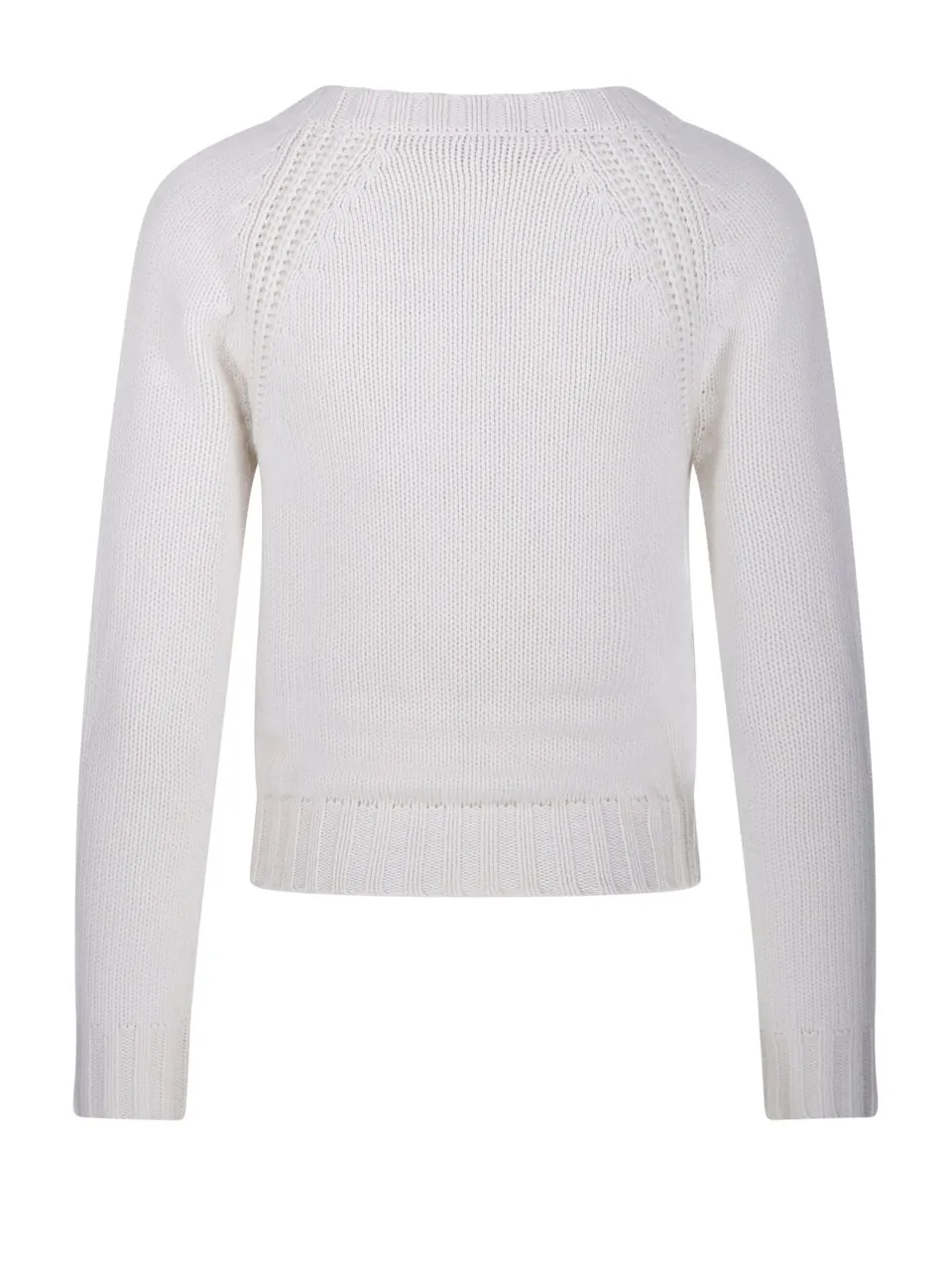 Max Mara V-Neck Long-Sleeved Jumper