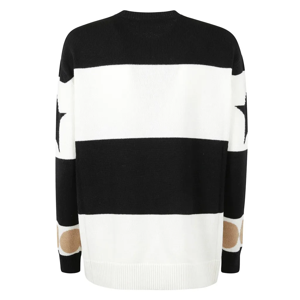 Max Mara Dirce Striped Knitted Jumper