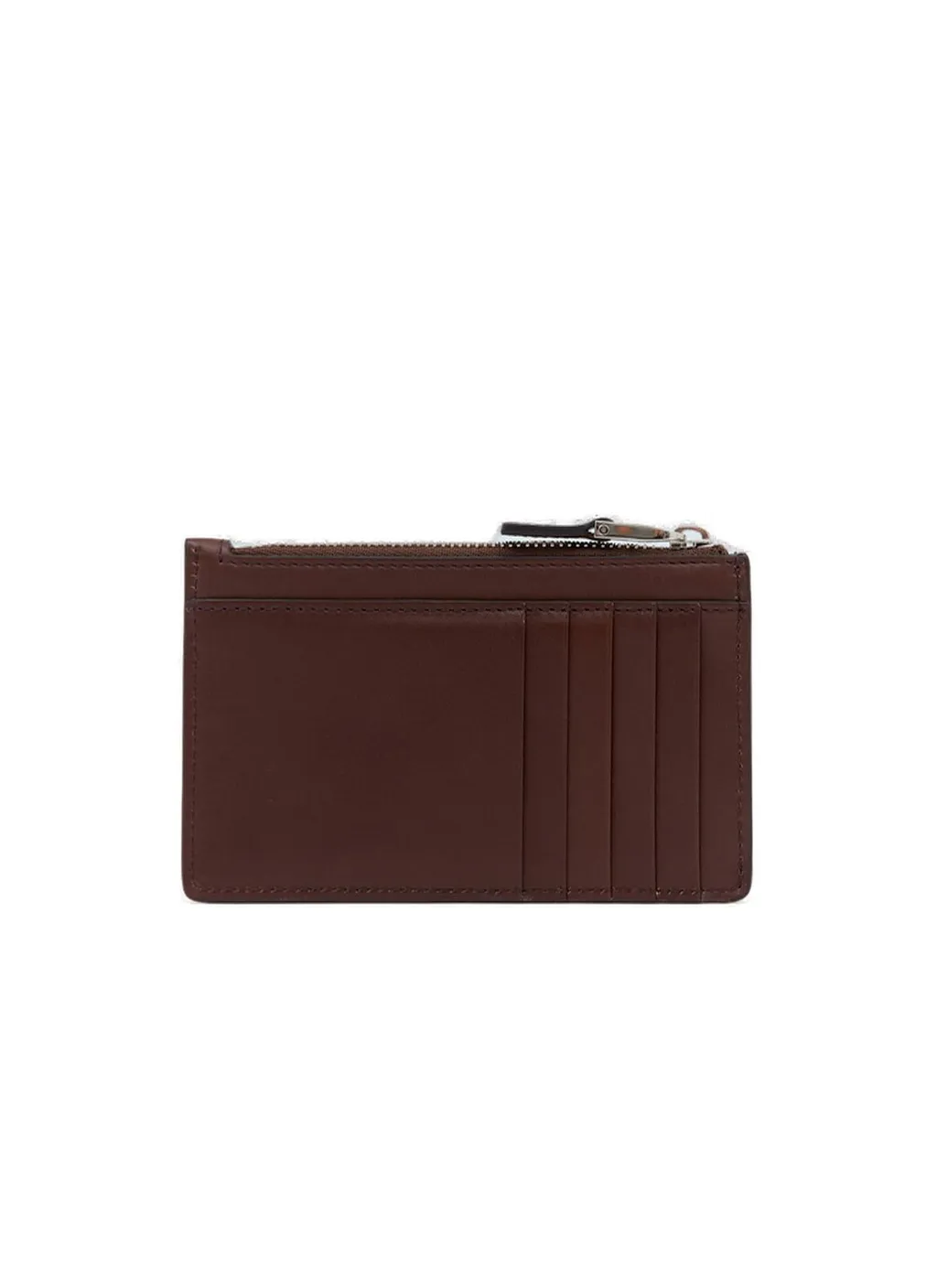 Max Mara Logo Printed Zip-Up Cardholder