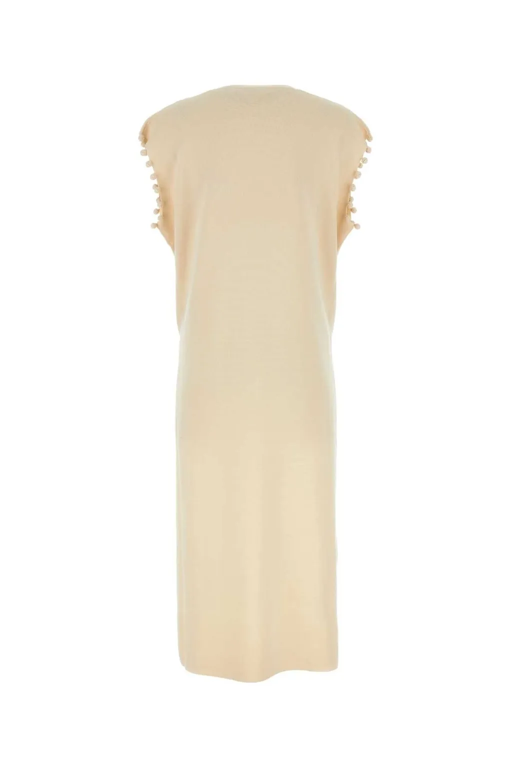 Max Mara V-Neck Sleeveless Knitted Dress