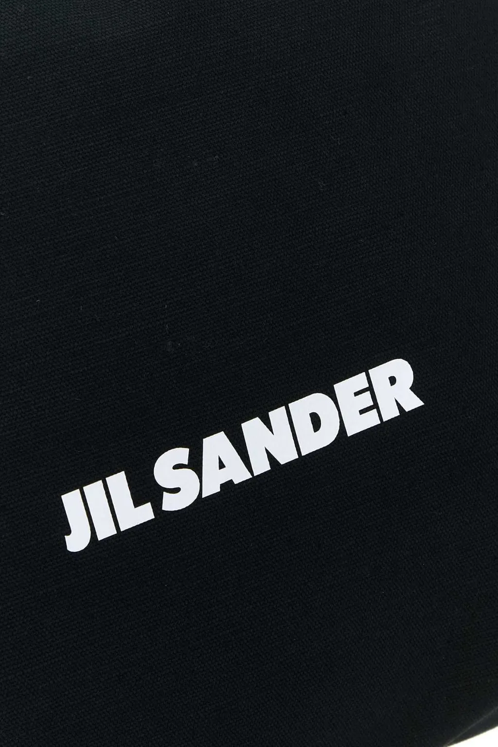 Jil Sander Logo-Print Open Top Tote Bag