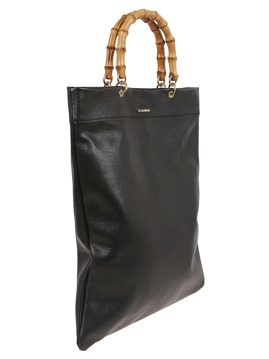 Jil Sander Logo Lettering Tote Bag