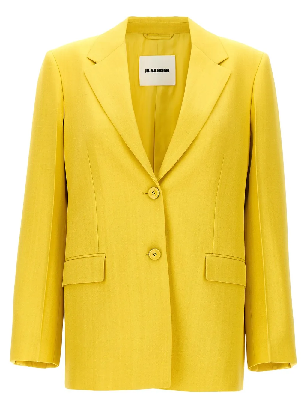 Jil Sander Single-Breasted Tailored Blazer