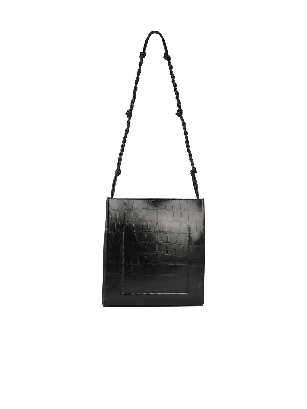 Jil Sander Medium Tangle Embossed Crossbody Bag