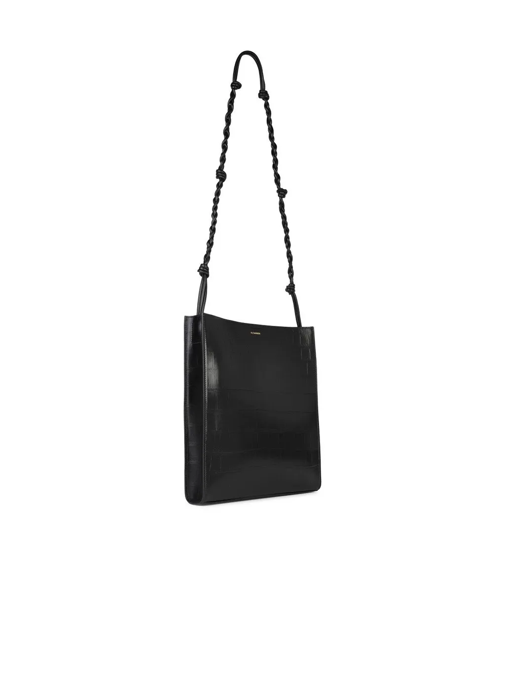Jil Sander Medium Tangle Embossed Crossbody Bag