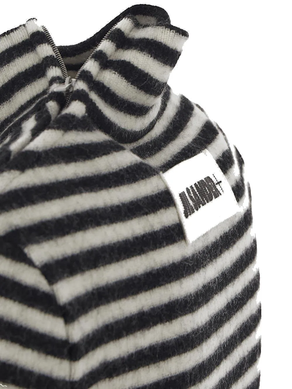 Jil Sander+ Striped High-Neck Top